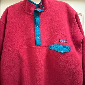Oversized vintage Patagonia fleece. Barely worn